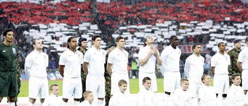 England v Slovakia at Wembley